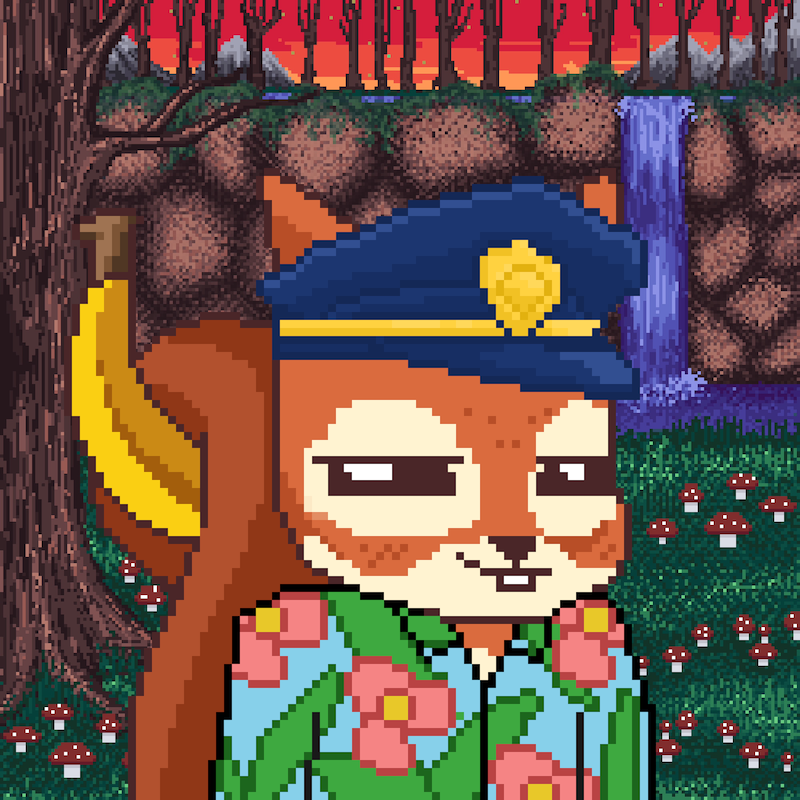 Pixel Squirrels #1642